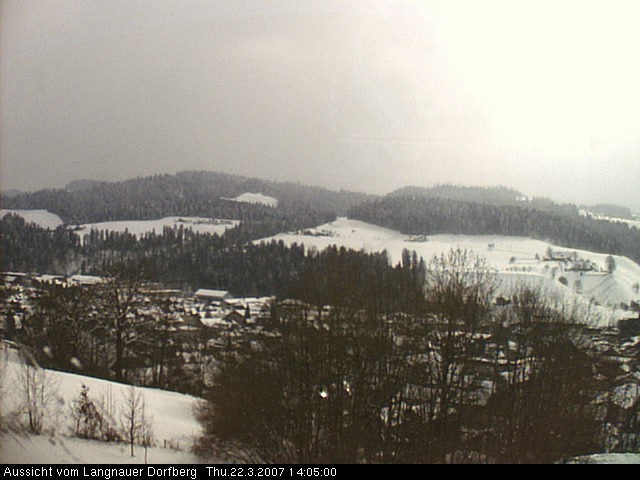 Webcam-Bild: Aussicht vom Dorfberg in Langnau 20070322-140500