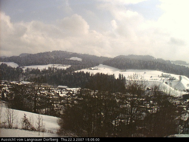 Webcam-Bild: Aussicht vom Dorfberg in Langnau 20070322-150500