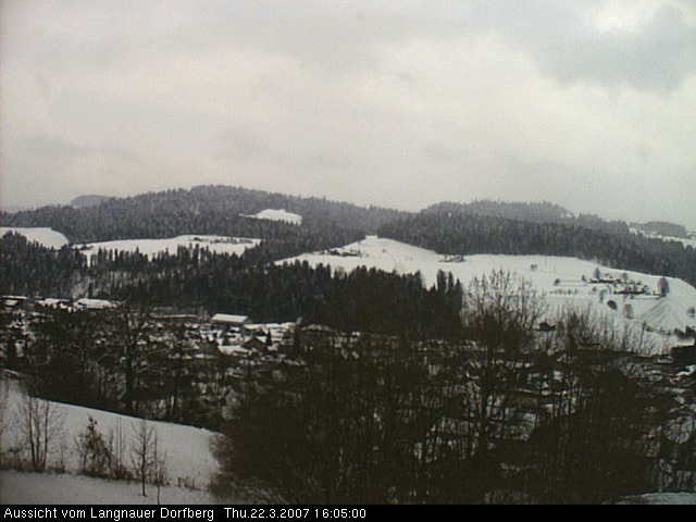 Webcam-Bild: Aussicht vom Dorfberg in Langnau 20070322-160500