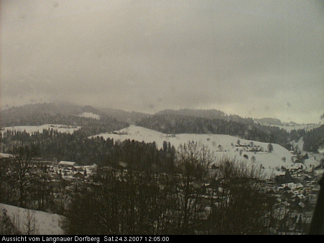 Webcam-Bild: Aussicht vom Dorfberg in Langnau 20070324-120500