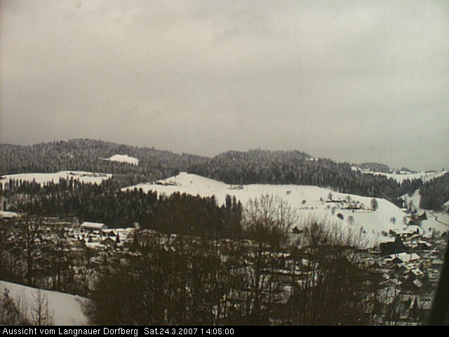 Webcam-Bild: Aussicht vom Dorfberg in Langnau 20070324-140500