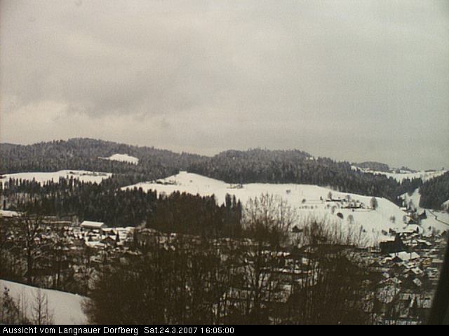 Webcam-Bild: Aussicht vom Dorfberg in Langnau 20070324-160500