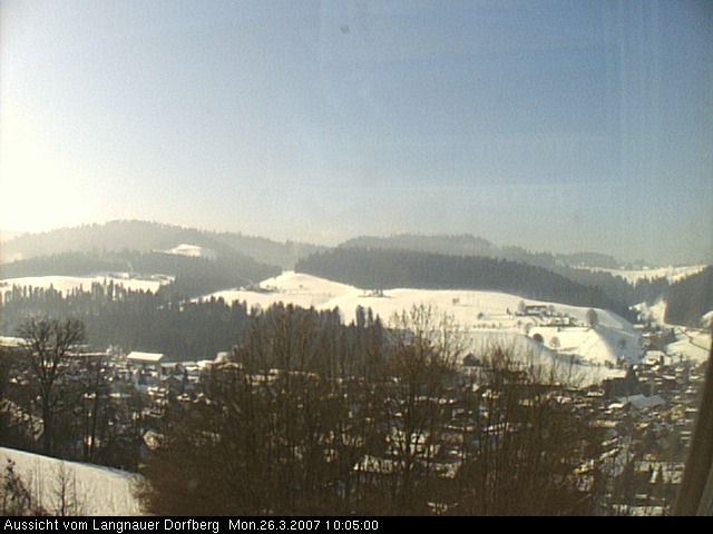 Webcam-Bild: Aussicht vom Dorfberg in Langnau 20070326-100500