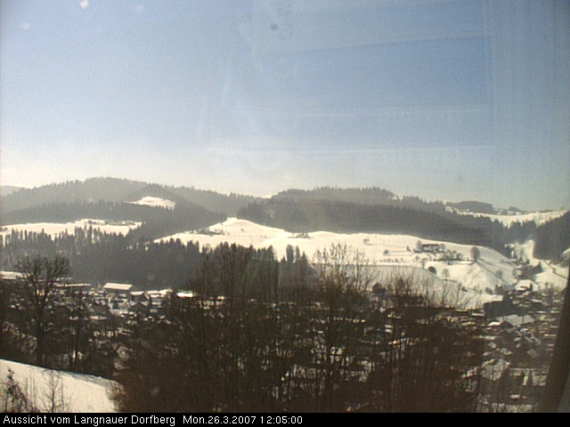 Webcam-Bild: Aussicht vom Dorfberg in Langnau 20070326-120500