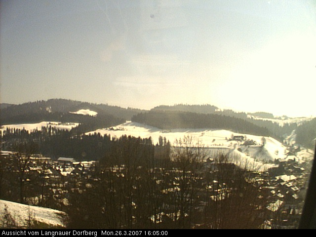 Webcam-Bild: Aussicht vom Dorfberg in Langnau 20070326-160500