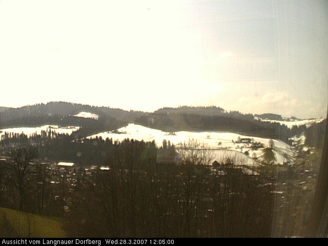 Webcam-Bild: Aussicht vom Dorfberg in Langnau 20070328-120500