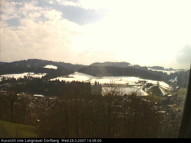 Webcam-Bild: Aussicht vom Dorfberg in Langnau 20070328-160500