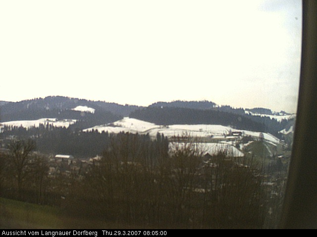 Webcam-Bild: Aussicht vom Dorfberg in Langnau 20070329-080500