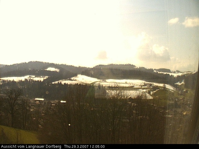 Webcam-Bild: Aussicht vom Dorfberg in Langnau 20070329-120500