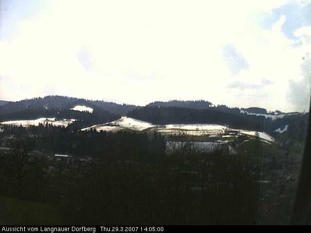 Webcam-Bild: Aussicht vom Dorfberg in Langnau 20070329-140500