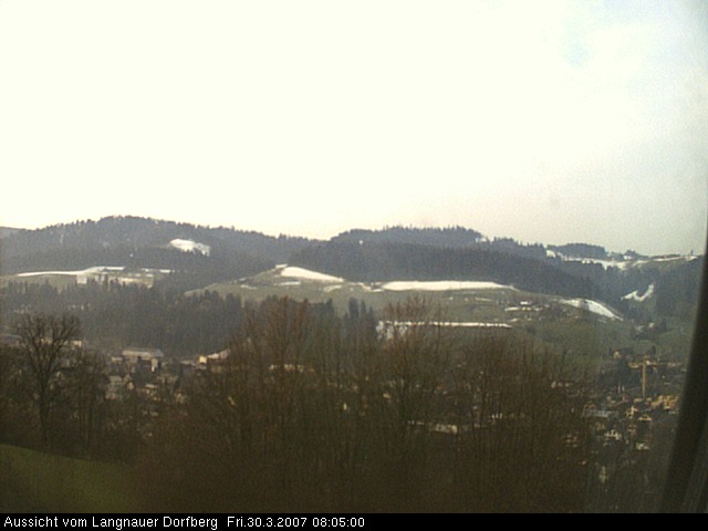 Webcam-Bild: Aussicht vom Dorfberg in Langnau 20070330-080500