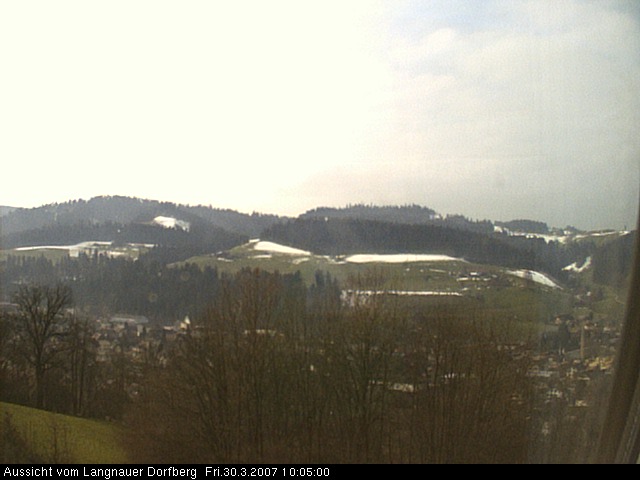 Webcam-Bild: Aussicht vom Dorfberg in Langnau 20070330-100500