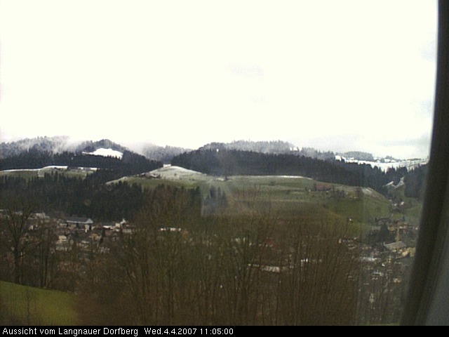 Webcam-Bild: Aussicht vom Dorfberg in Langnau 20070404-110500