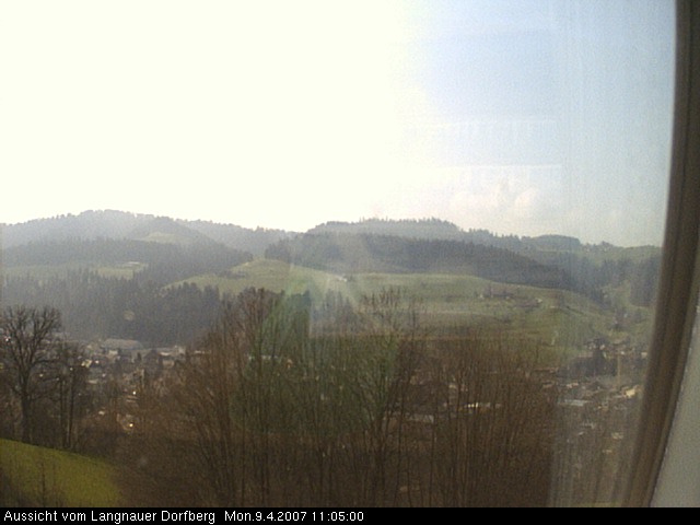 Webcam-Bild: Aussicht vom Dorfberg in Langnau 20070409-110500
