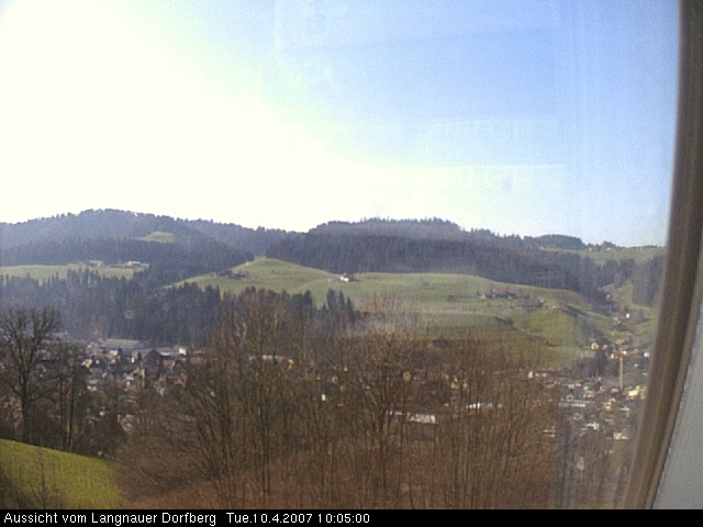 Webcam-Bild: Aussicht vom Dorfberg in Langnau 20070410-100500