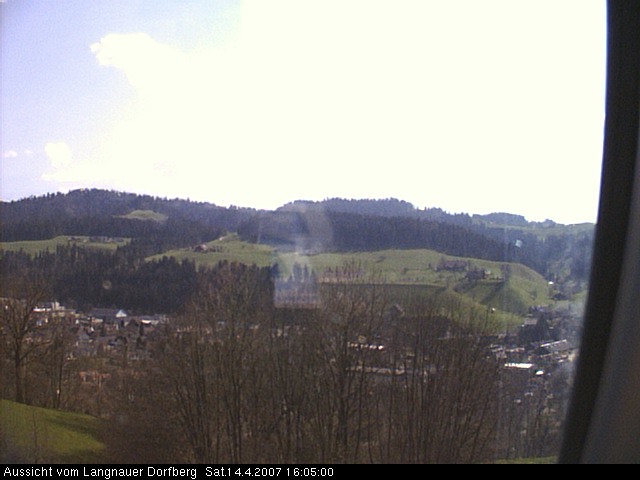 Webcam-Bild: Aussicht vom Dorfberg in Langnau 20070414-160500