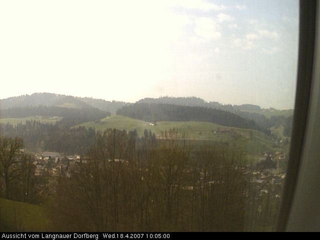 Webcam-Bild: Aussicht vom Dorfberg in Langnau 20070418-100500