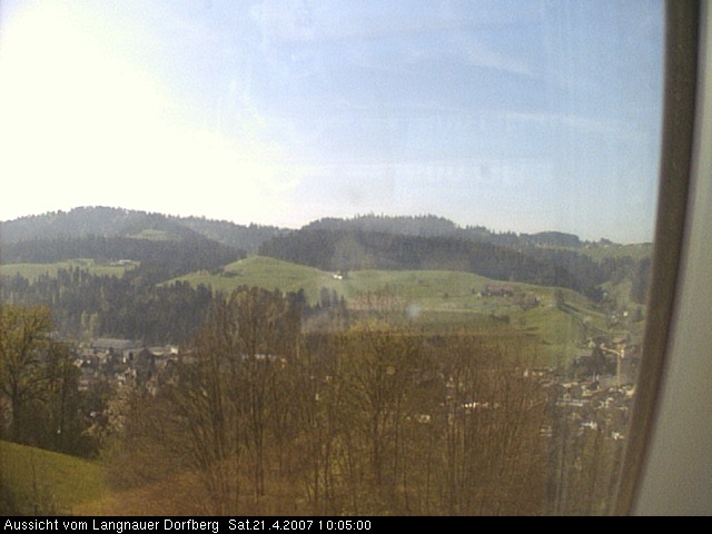 Webcam-Bild: Aussicht vom Dorfberg in Langnau 20070421-100500