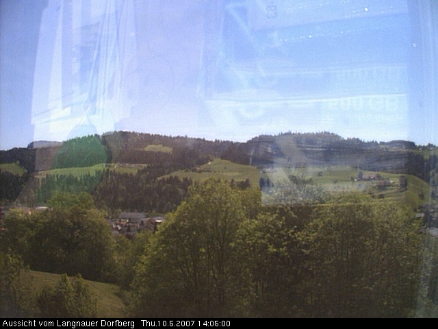 Webcam-Bild: Aussicht vom Dorfberg in Langnau 20070510-140500