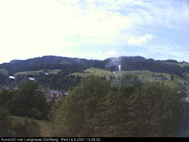Webcam-Bild: Aussicht vom Dorfberg in Langnau 20070516-100500