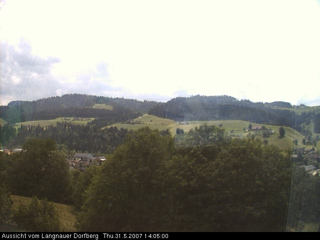 Webcam-Bild: Aussicht vom Dorfberg in Langnau 20070531-140500