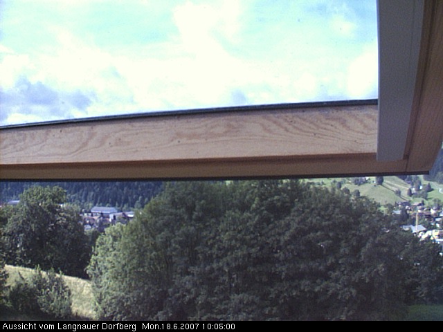Webcam-Bild: Aussicht vom Dorfberg in Langnau 20070618-100500