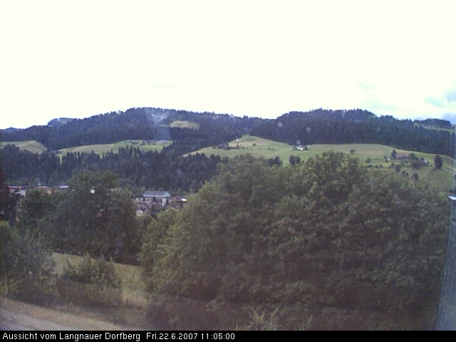 Webcam-Bild: Aussicht vom Dorfberg in Langnau 20070622-110500