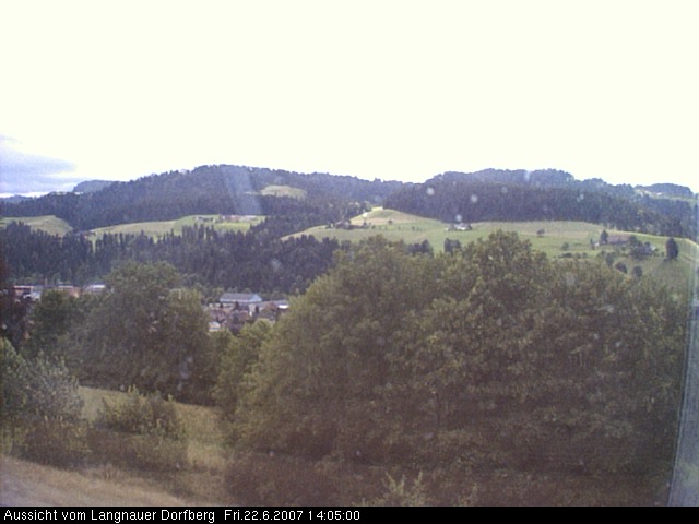 Webcam-Bild: Aussicht vom Dorfberg in Langnau 20070622-140500