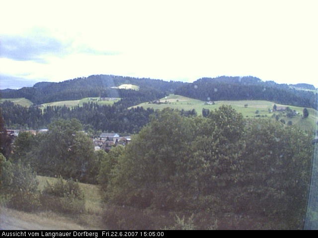 Webcam-Bild: Aussicht vom Dorfberg in Langnau 20070622-150500