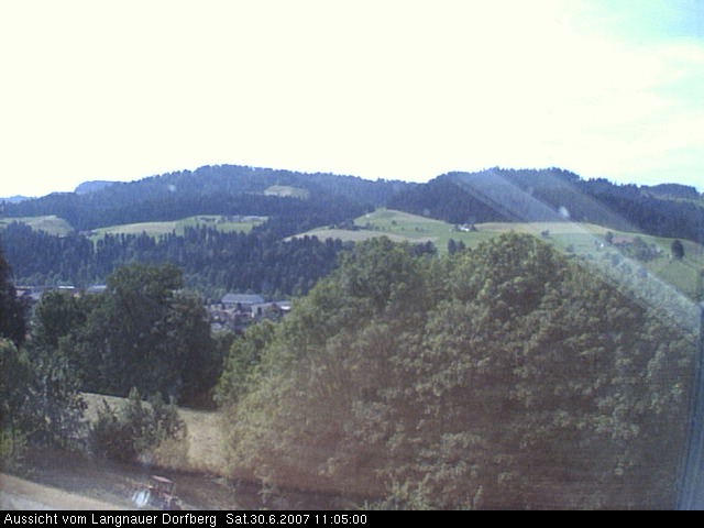 Webcam-Bild: Aussicht vom Dorfberg in Langnau 20070630-110500
