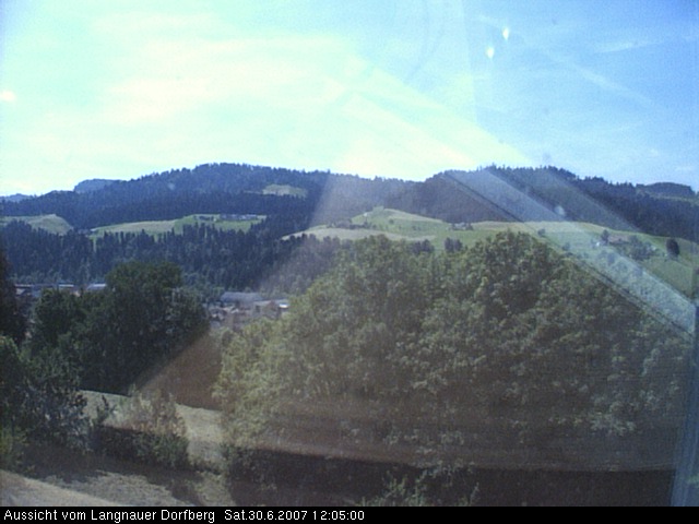Webcam-Bild: Aussicht vom Dorfberg in Langnau 20070630-120500