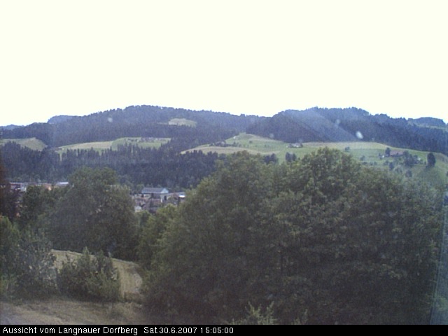 Webcam-Bild: Aussicht vom Dorfberg in Langnau 20070630-150500