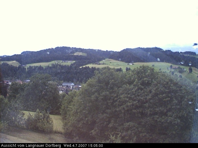 Webcam-Bild: Aussicht vom Dorfberg in Langnau 20070704-150500