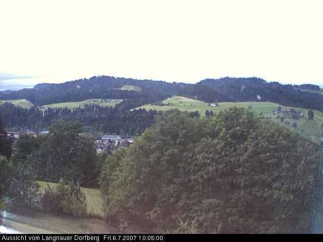 Webcam-Bild: Aussicht vom Dorfberg in Langnau 20070706-100500