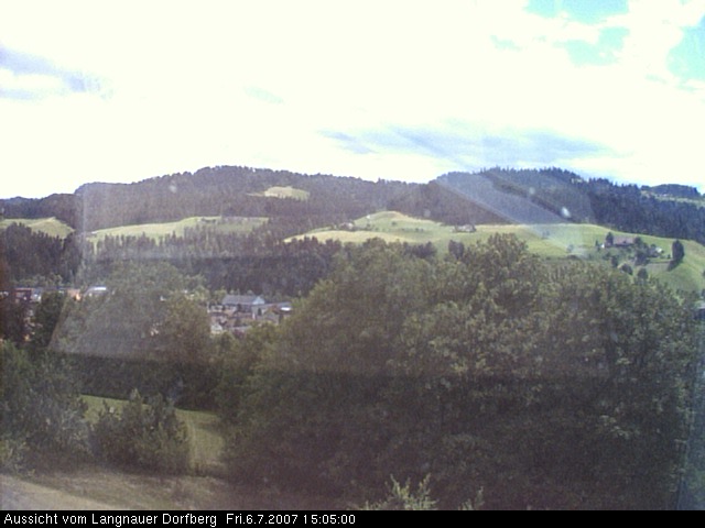 Webcam-Bild: Aussicht vom Dorfberg in Langnau 20070706-150500