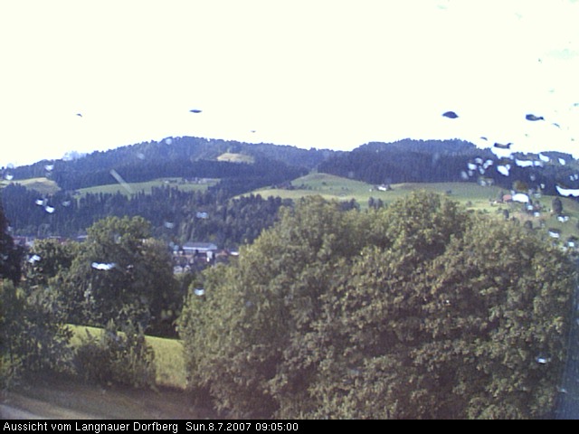 Webcam-Bild: Aussicht vom Dorfberg in Langnau 20070708-090500