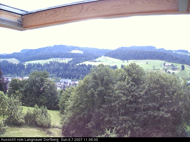 Webcam-Bild: Aussicht vom Dorfberg in Langnau 20070708-110500