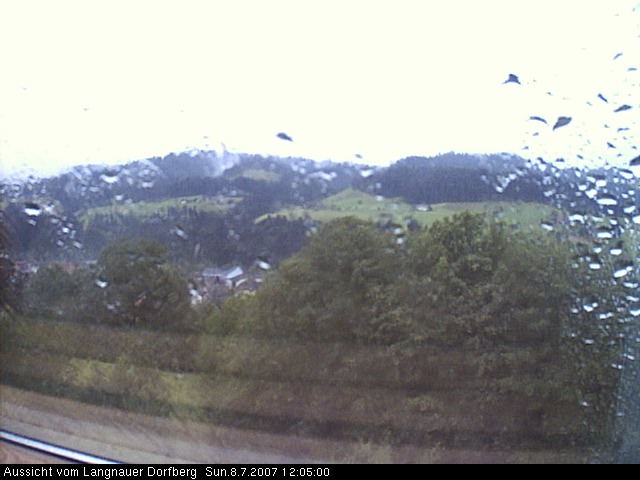 Webcam-Bild: Aussicht vom Dorfberg in Langnau 20070708-120500