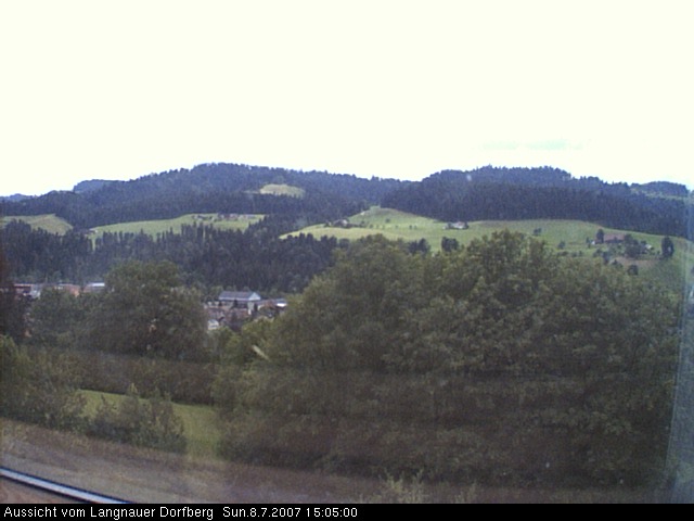 Webcam-Bild: Aussicht vom Dorfberg in Langnau 20070708-150500
