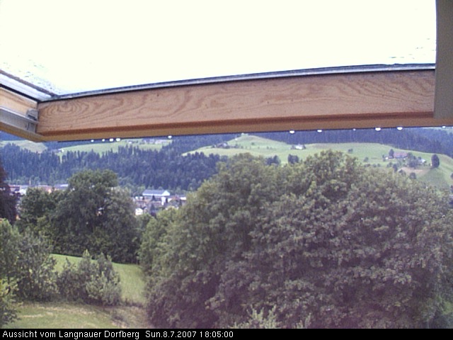 Webcam-Bild: Aussicht vom Dorfberg in Langnau 20070708-180500