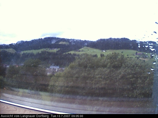 Webcam-Bild: Aussicht vom Dorfberg in Langnau 20070710-090500