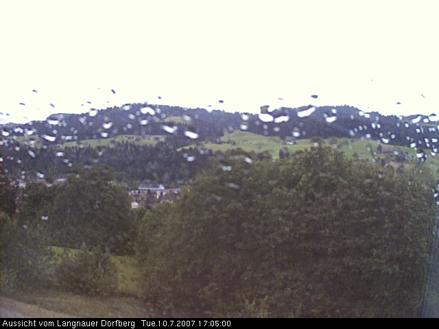 Webcam-Bild: Aussicht vom Dorfberg in Langnau 20070710-170500