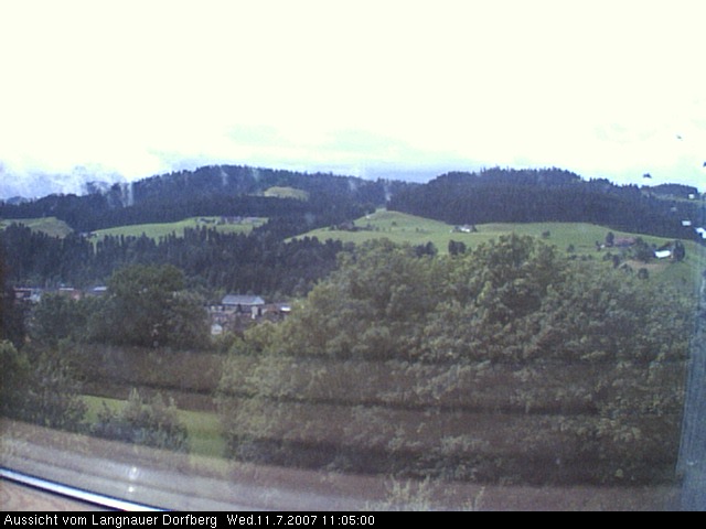 Webcam-Bild: Aussicht vom Dorfberg in Langnau 20070711-110500