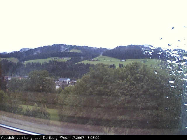 Webcam-Bild: Aussicht vom Dorfberg in Langnau 20070711-150500