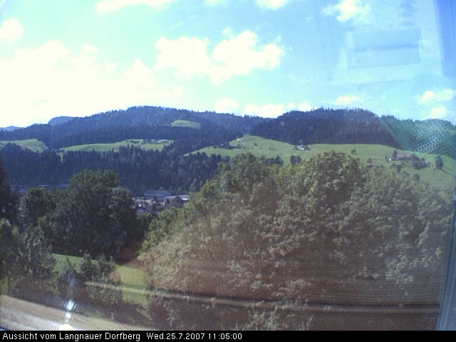 Webcam-Bild: Aussicht vom Dorfberg in Langnau 20070725-110500