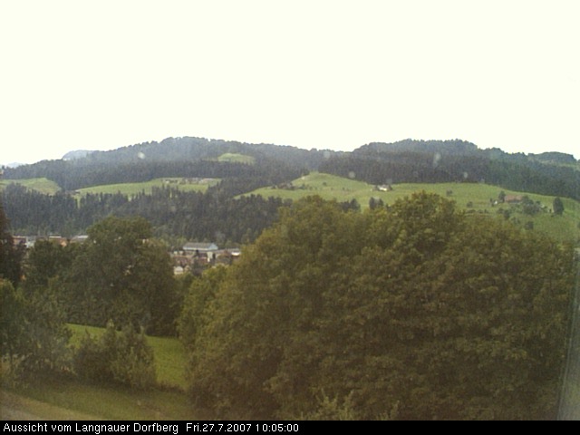 Webcam-Bild: Aussicht vom Dorfberg in Langnau 20070727-100500