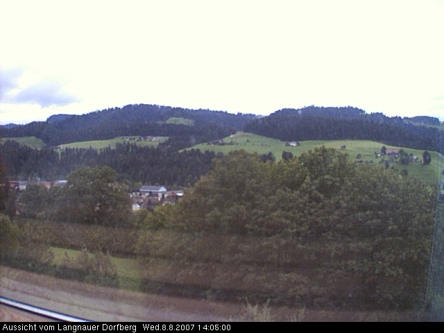 Webcam-Bild: Aussicht vom Dorfberg in Langnau 20070808-140500