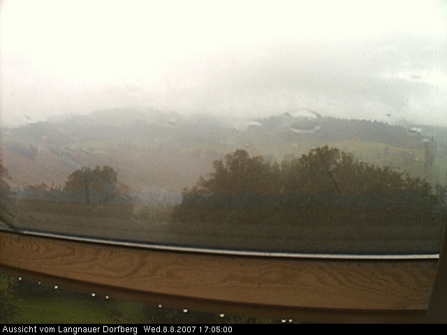Webcam-Bild: Aussicht vom Dorfberg in Langnau 20070808-170500