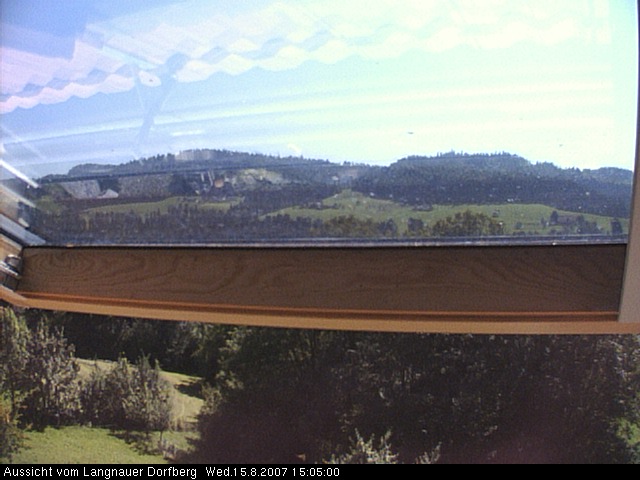 Webcam-Bild: Aussicht vom Dorfberg in Langnau 20070815-150500