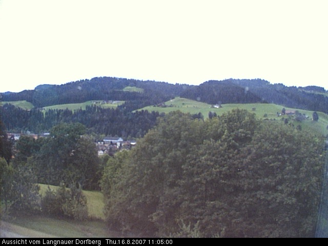 Webcam-Bild: Aussicht vom Dorfberg in Langnau 20070816-110500